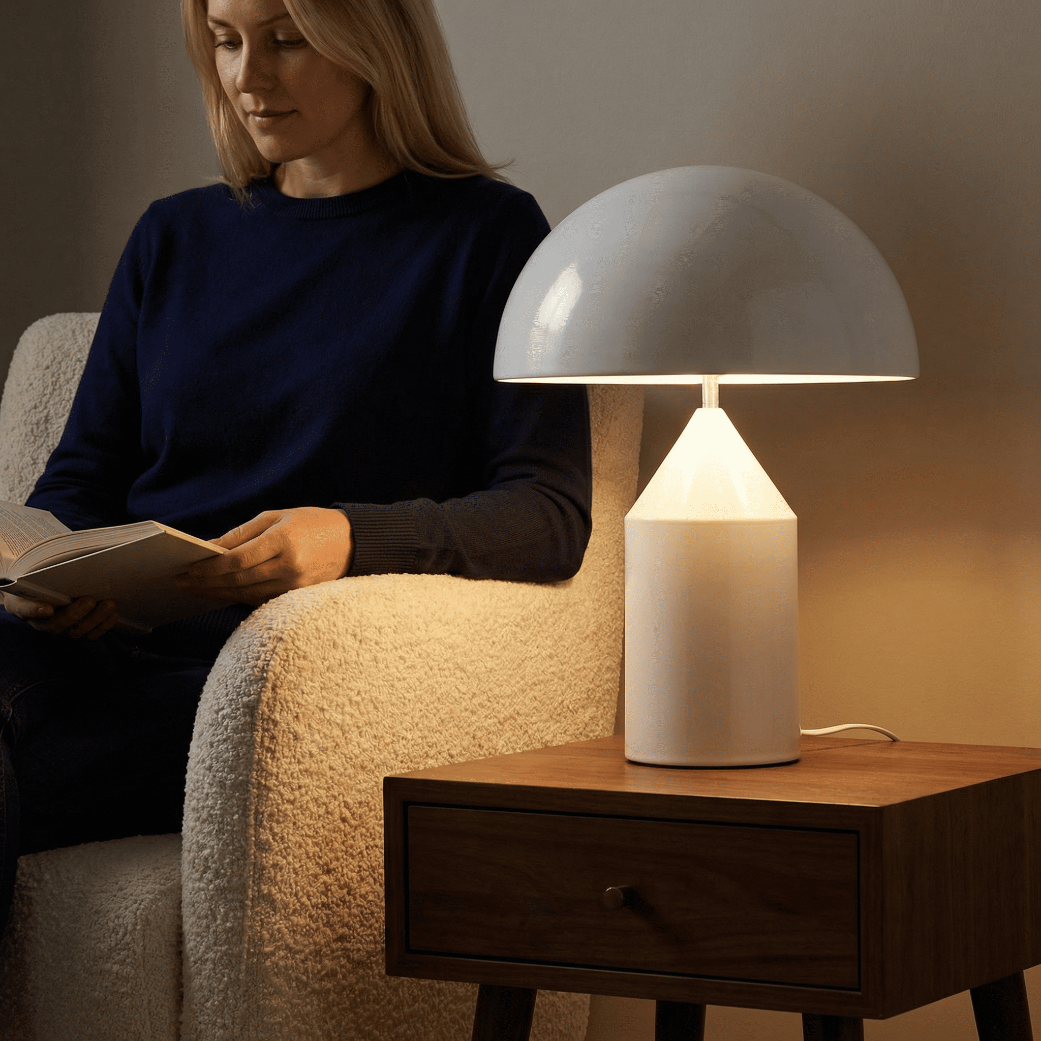 liveCozee Monolith Dome Table Lamp